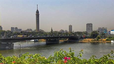 منطقة كورنيش المعادي في القاهرة